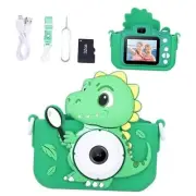 Dinosaur Toys Camera for Kids Boys Age 3-8, Toddler Kids Digital Camera Green