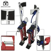 18" - 30" Adjustable Aluminum Alloy Drywall Stilts Lightweight Aluminum Stilts