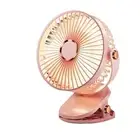6 Inches Clip Fan Plug-in Usb Rechargeable Strong Wind Power Mini Mute7486