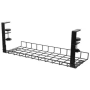 Wire Storage Rack Desk Cable Tray under Organizer Cord Management