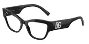 Dolce & Gabbana DG3378 501 Women’s Glasses Black Size 55 - Private Health Rebate - Blue Light Block Available