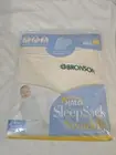 HALO Sleep Sack Swaddle Cotton Sleeper Non Gender Cream Newborn To 3 Mths NIP