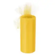 Tulle Rolls Fabric Spools 6" 25 Yards Gold Yellow for Wrapping Wedding