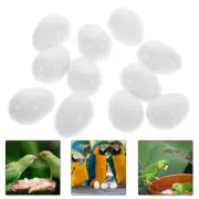 30 Pcs Parrot Fake Eggs Quail Baby Bird Fertility