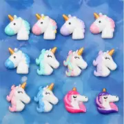 Polymar Clay Unicorn Cake Toppers Set Of 5