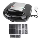 8 in 1 Sandwich Maker Panini Press Stick Proof Breakfast Machine with 14 Remo...