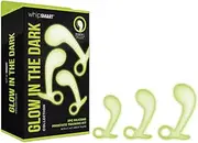WhipSmart Glow In The Dark 3pc Prostate Training Kit-(ws1049)