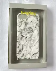 Heyday White Marble iPhone Fitted case for 6,7,8 & SE NEW