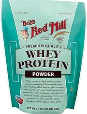 Bob's Red Mill Whey Protein Powder, 12-ounce (Package May Vary)