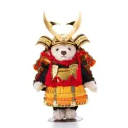 Steiff Teddy Bear Samurai 2024 Hayabusa II Kuwagata helmet New Japan limited