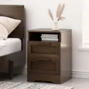 Delaney 2-Drawer Nightstand - Modern Bedside Table
