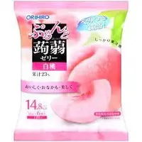 在飛比找Yahoo!奇摩拍賣優惠-【享吃零食】日本 ORIHIRO 白桃風味蒟蒻果凍