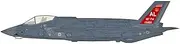 Hobby Master 1/72 F-35A Lightning 2 Alabama Air Force 187th Combat Aviation Wing Red Tail 2024 Complete