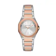 Armani Exchange Three-Hand Two-Tone Stainless Steel Watch AX4607 Silver 4064092226607