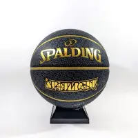 在飛比找Yahoo!奇摩拍賣優惠-[現貨]SPALDING 斯伯丁籃球 NBA 黑金 深溝柔軟