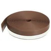 Silicone Seal Strip, 25mm Width x 33FT Length Sealing Foam Tape, Brown