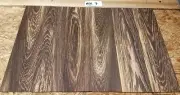 SIX BEAUTIFUL EXOTIC SANDED MARBLE WENGE THINS WOOD LUMBER 12 X 3 X 1/4" MW7