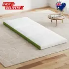 Giselle Bedding Foldable Tri-Fold Foam Mattress Single Green Portable AU