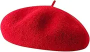 [SFHVVPL] Wool Berets for Women - Classic French Beret Hats for Women and Kids, Solid Color Artist Style