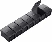 Extra Large Pill Organizer Weekly, Daily Pill Case Box Large Capacity Compartme