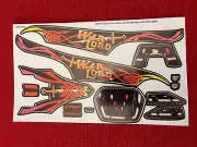 VINTAGE SST PLAYSKOOL WARLORD DECALS REPRO!!