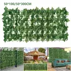 Artificial Green Leaf Hedge Privacy Screen Protector Garden Wall Balcony Fenceஒ