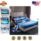 Bright Moon and Cherry Blossom Queen Sheet Set - 650 Thread Count Luxury Bedding