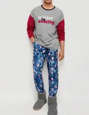 NEW PETER ALEXANDER GAME OF THRONES TOP & TERRY JOGGERS PJ PANTS M RRP$159.90