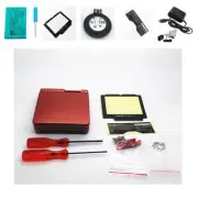NEW GBA SP Game Boy Advance SP Replacement Housing Shell Screen Lens Red USA!