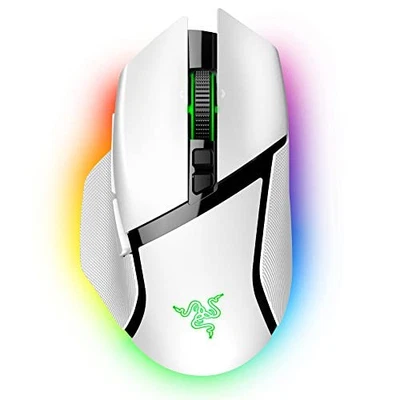 Razer Basilisk V3 Pro White Gaming Mouse Wireless Bluetooth Wireless Connection