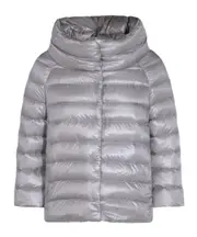 High collar quilted down jacket IT40,IT44,IT42,IT46 Gray