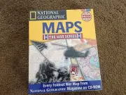 National Geographic MAPS The War Series PC CD-ROM every foldout war map from NGM