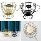 Coffee Creamer Container Iron Wire Coffee Holder with Counter Coffee Pod Storage