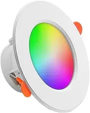 10W Smart LED Downlight -Compatible Recessed Ceiling Lamp Dimmable Round Panel Light 2700K-6500K for Living Room Bedroom Decor