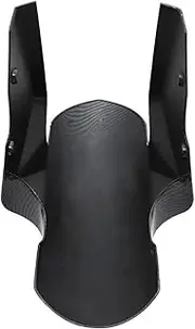 Pexorin Carbon Fiber Black Front Fender Splash Mud Dust Guard Mudguard ABS ABS, for BMW, S1000rr S1000r 2009-2018 S1000RR 16 17 Motorcycle Mudguard