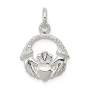Sterling Silver Claddagh Charm