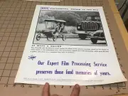 14x17" PNI Pictorial News of the Day Poster - 1911 Oldsmobile oct 3-1973