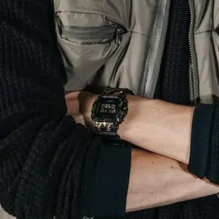 【CASIO 卡西歐】G-SHOCK 40週年限定 探險家之石系列 七彩 太陽石 金屬錶殼 經典方型 GM-5640GEM-1_43.2mm