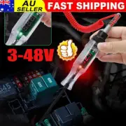 3-48V Digital Electric Circuit LCD Tester Test Truck Car Voltage Probe Pen PJ