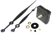 High Torque Clock Movement (Silent Sweep) w/ 8-1/4" Long Balanced Spaded Hands