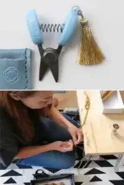 [Cohana]Scissors/Handicraft Set of scissors & needle rest /limited color/GIFT