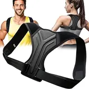 Lumewave Back Straightener Posture Corrector for Women and Men, Adjustable Back Posture Corrector for Back Support, Upper Back Brace Shoulder Straightener for Women