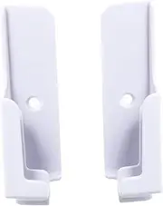Vaguelly 1 Pair Adjustable Wall Mount Dock for Tablets and Smartphones Durable Material Easy Installation for Home Office and Bedroom Charging