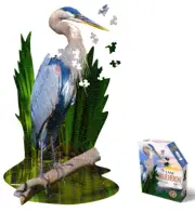 Madd Capp Games & Puzzles I Am Blue Heron 300 Piece Jigsaw Puzzle
