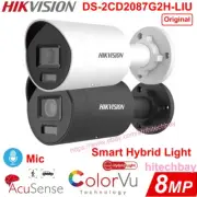 Hikvision DS-2CD2087G2H-LIU 8MP 4K ColorVu IP Camera PoE Mic Smart-Hybrid-Light