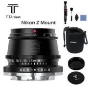 TTArtisans 35mm F1.4 Manual Focus APS-C Lens Z Mount for Nikon Z6 Z7 Z50 Z5 Z6II