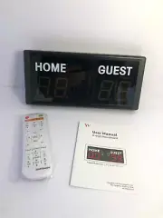 YZ Upgraded 6 digits electronic scoreboard with remote
