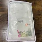 New Melodieux 2 Panels Linen Look White Gold Sheer Curtains 84 Inches