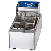Birko Commercial 5 Litre Single Deep Fryer with Timer Controls