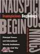 Inauspicious Beginnings ― Principal Powers and International Security Institutions After the Cold War, 1989 1999